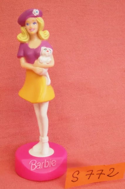 Barbie figurine 2024 stamper with complan
