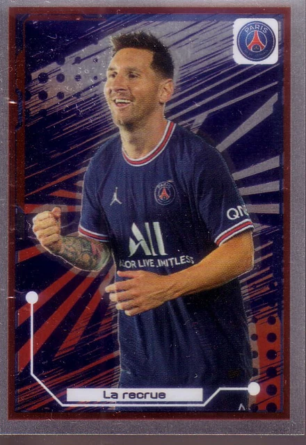 STICKERS PANINI Foot 2022 Star Lionel Messi Paris Sg Argentina # 357 Sleeve EUR 4,99 - FR
