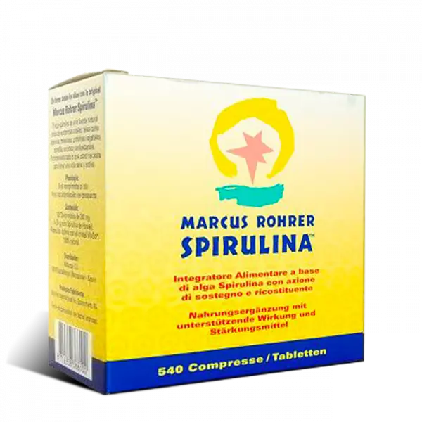 Marcus Rohrer ALGA SPIRULINA da 180 a 540 compresse