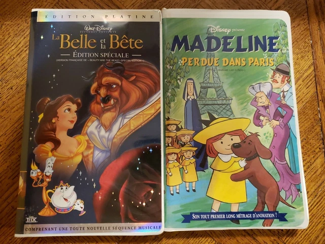 WALT DISNEY'S - La Belle Et La Bete (French Version) VHS USED and