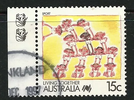 1988 Australia - Living Together 15c Sport 2 Koala (1) Used