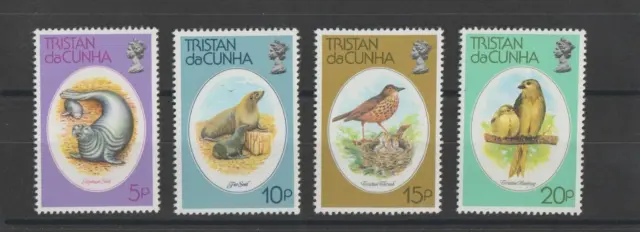 1979 Tristan Da Cunha Wildlife Conservation Stamp Set MNH