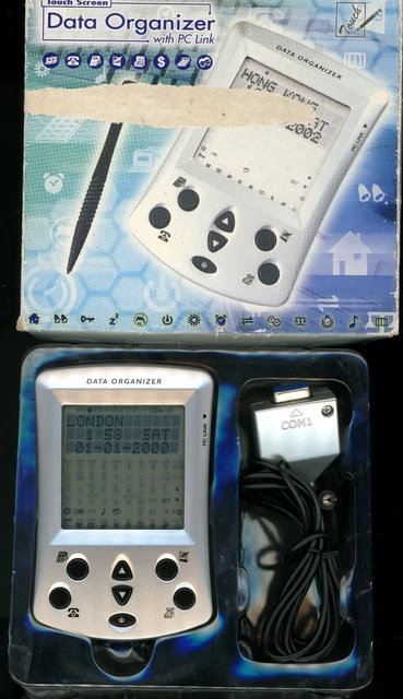 Reto Tactil Agenda Organizzatore Dati Con Pc Link Touch 256Kb