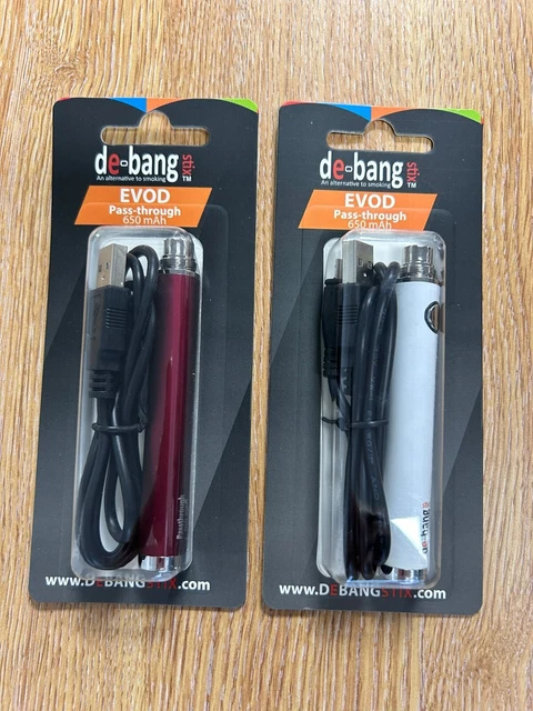 De-bang EVOD Pass-Through 650 mAh Replacement Battery | Clearance Sale