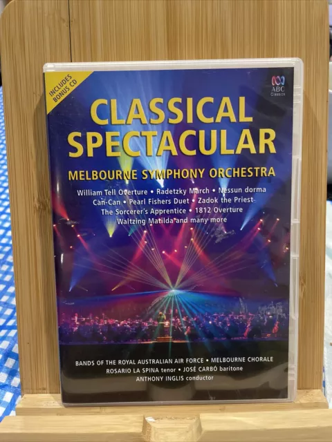 Melbourne Symphony Orchestra - Classical Spectacular region 4 DVD Rare