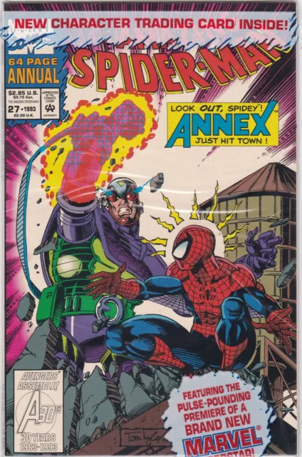Amazing Spider-Man Annual #27 NM 1993 1st Appearance of Annex Still bagged wCard