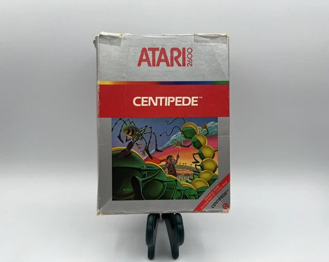 Centipede Atari 2600, 1981 Complete In Box Manual DC Mini Comic Book