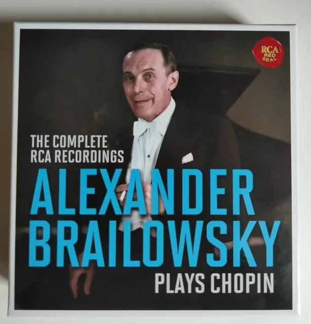 8 CD Alexander Brailowsky plays Chopin The Complete RCA Recordings