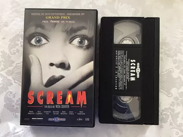 K7 VHS / CASSETTE VIDEO - SCREAM film de WES CRAVEN