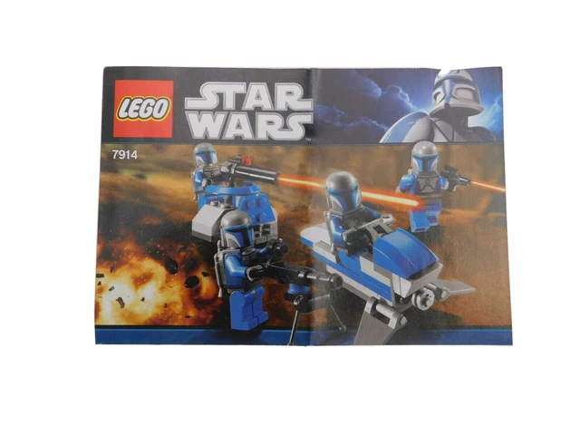 LEGO STAR WARS 7914 Mandalorian Battle Pack Bauanleitung Anleitung Plan ...