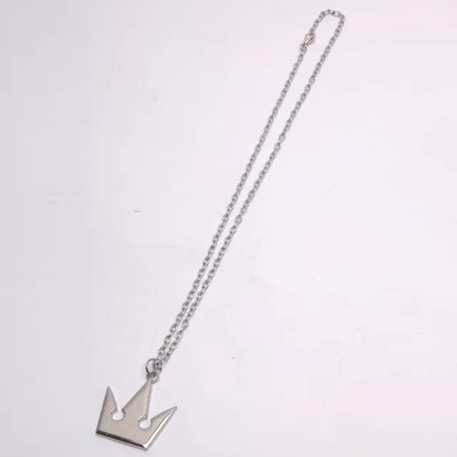 Kingdom Hearts Sora Crown & Roxas Cross Necklace Christmas Party Gift Cosplay 3