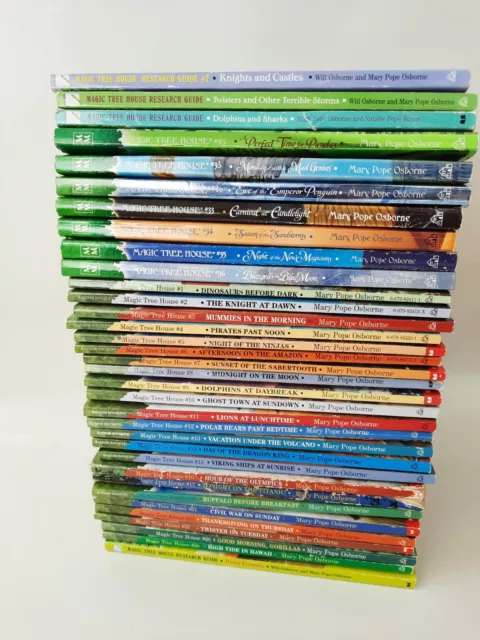 Magic Tree House Lot of 34 Series Book set by Mary Pope Osborne Chapter Books