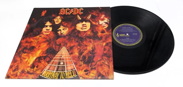 AC/DC HIGHWAY TO Hell 1979 Australian 1st Pressing Blue Label Vinyl LP ...