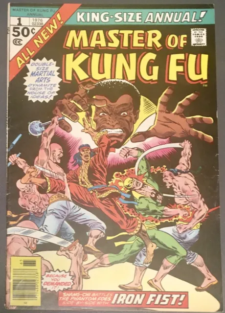 Master of Kung-Fu King-Size Annual # 1