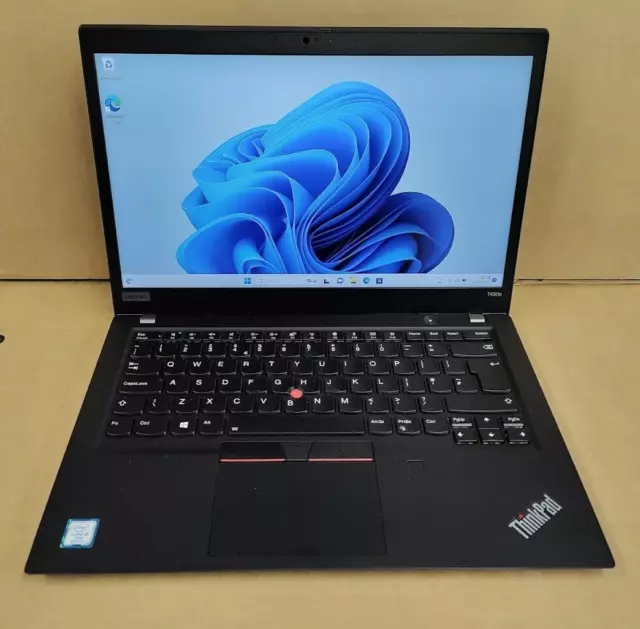 Lenovo Thinkpad T490s i5-8365 1.6Ghz 16GB 512GB SSD Win-11 14" Laptop