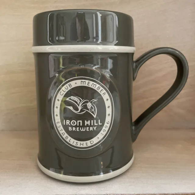 Iron Hill Brewery Mug Club Member Stoneware Beer Stein Delaware Classic  New