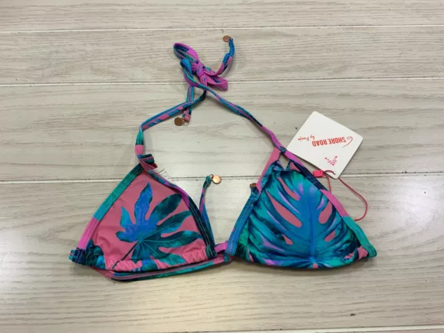 6 Shore Road by Pooja Escapers Bikini Top, Women's Size XS, Pink NEW MSRP $75