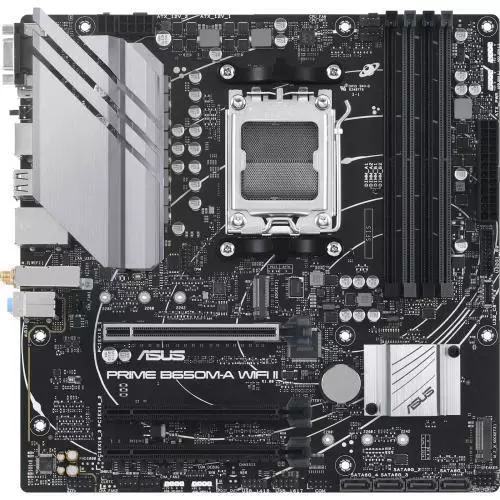 ASUS PRIME B650M-A WIFI II MATX For AMD Ryzen 7000/8000 Series CPUs Socket AM5 -