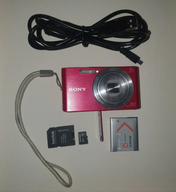 Sony DSC-W830 CyberShot Fotocamera Digitale Zoom Ottico 8x
