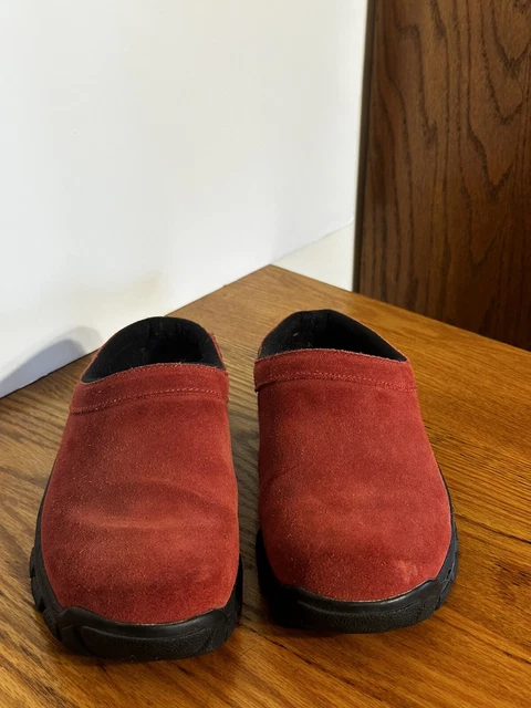 LANDS END SILVER Glitter Sparkle Carly Clog Mules Comfort Slip On Shoes 9 B 29.99 PicClick