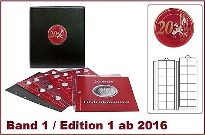 Safe 7344-1 Allemand pièces commémoratives 2016-2017 feuilles pièces supplément 2