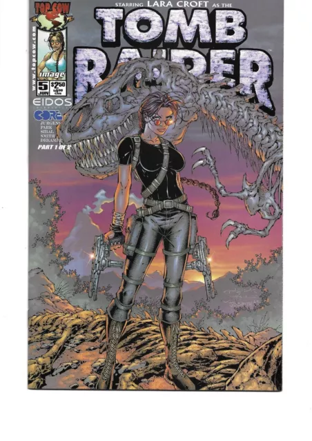 TOMB RAIDER (The Series) - Vol. 1 No. 05 (June 2000) ~ LARA CROFT: VARIANT COVER