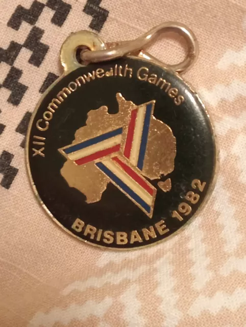 1982 Brisbane Commonwealth Games  Keyring