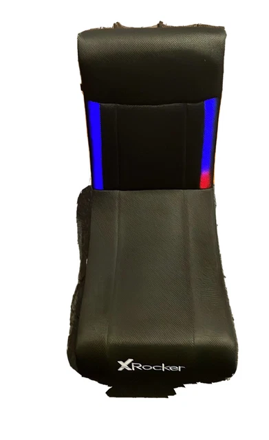 X Rocker Solo Gaming Chair 2 Built In Speakers with led lights