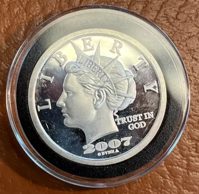 2006 Liberty Head $20 Dollars 1 oz .999 Proof Silver Round