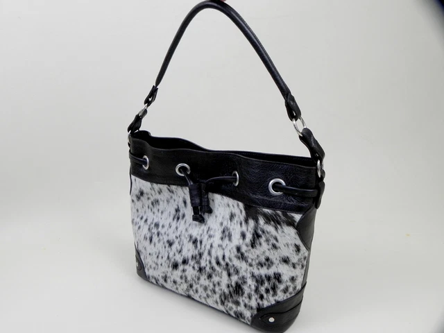 Ganado Piel Funda Piel de Vaca Felltasche Bolso de Mano África Regalo Navidad