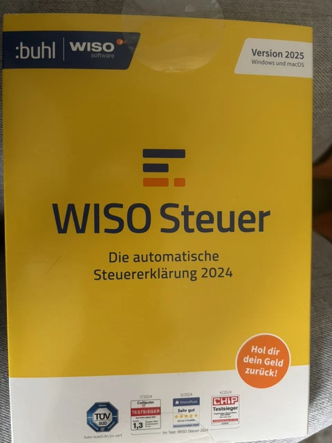 WISO STEUER 2025 CD noch nicht benutzt. EUR 28,50 - PicClick DE