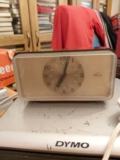 Vintage Smiths Timecal Electric Desk Alarm Clock Faulty Alarm
