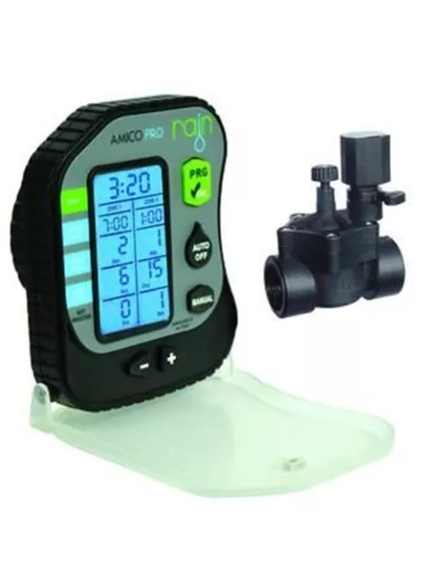 RAIN  CENTRALINA AMICO PRO CON ELETTROVALVOLA - attacco F 1"   FER-282857