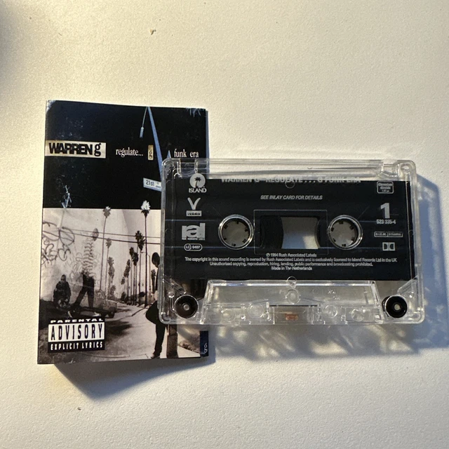REGULATE...G FUNK ERA by Warren G (Cassette, 1994) 9.54 PicClick