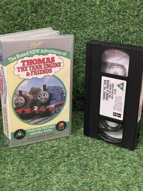 THOMAS THE TANK Engine And Friends Vhs Time For Trouble And Other ...