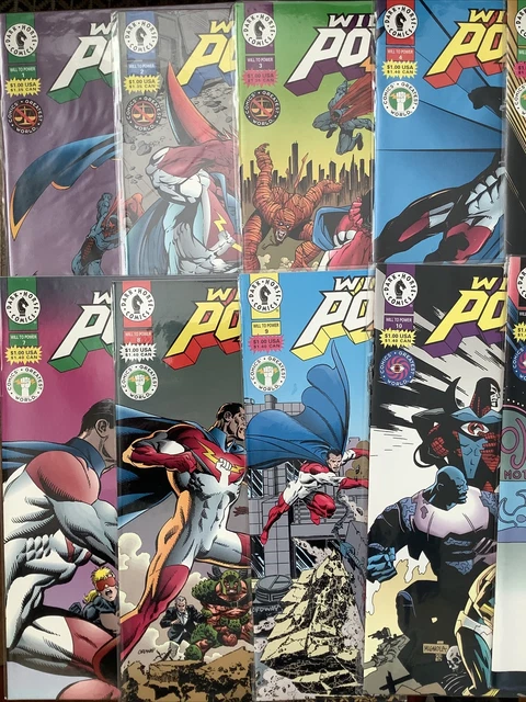 WILL TO POWER 1-12 COMPLETE SERIES (1994, DARK HORSE). Sleeved 2
