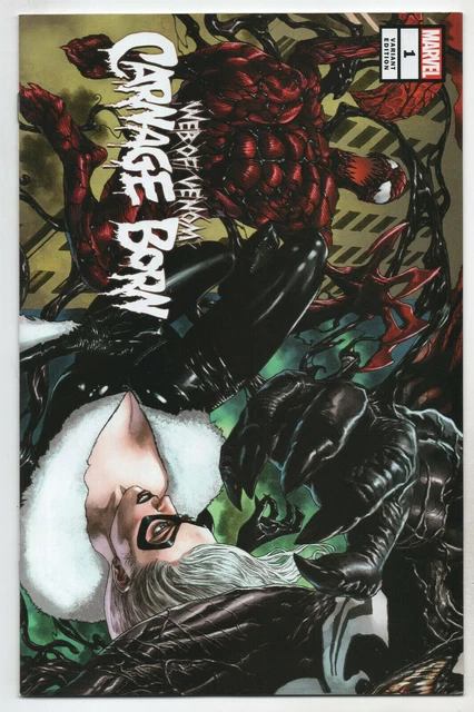 Web Of Venom Carnage Born 1 Marvel 2018 NM Mico Suayan Connecting Variant