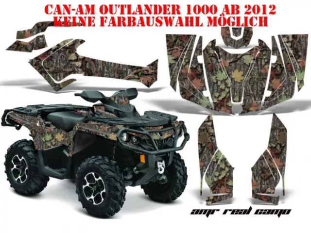 Amr Racing Dekor Graphic Kit Atv Can-Am Outlander Std & Xmr Max Amr Real Camo B