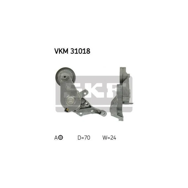 Galet tendeur de courroie d'accessoire Audi A3, Seat : Ibiza, Leon, Skoda