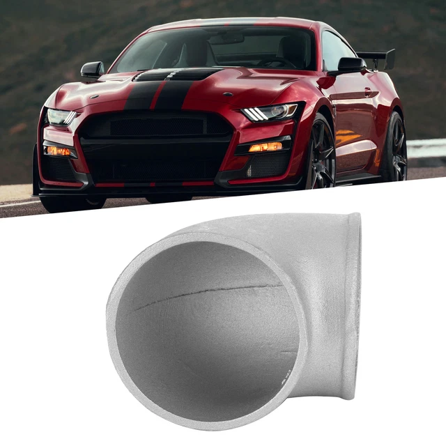 Raccord Coudé 90° Silicone Pour Tuyau Refroidissement - Diamètre Intérieur 60 Mm, Rouge - Pour Voiture, Moto, SUV