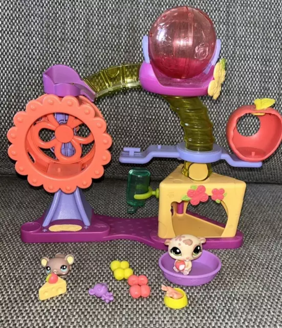 LITTLEST PET SHOP Playset Hamster Playground Pets 1888 1889