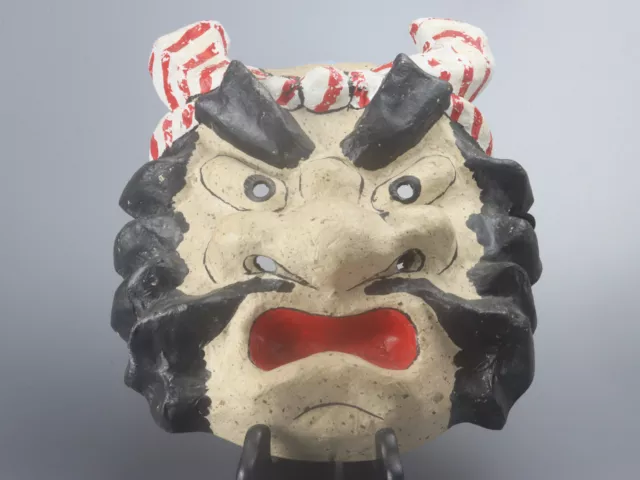 C079/ Paper Mache/ Papier Mache/ HARIKO/ Mask/Japanese Craft