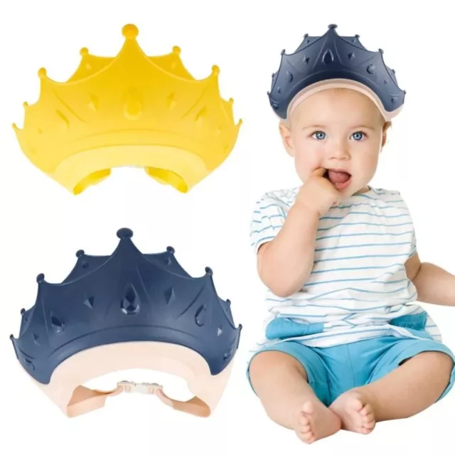 Adjustable Baby Shower Hat Silicone Shampoo Cap New Hair Wash Hat  Baby Bathing