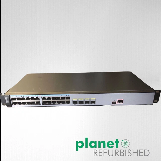 S5700-28X-LI-AC Huawei 24 Ethernet 10/100/1000 ports,4 10 Gig SFP+,AC 110/220V)