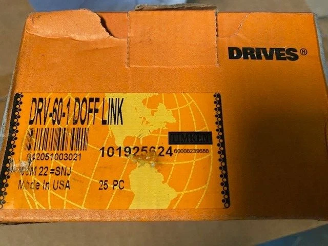 (25 PACK) Timken Drives DRV-60-1 D/Off Link Offset Chain Links