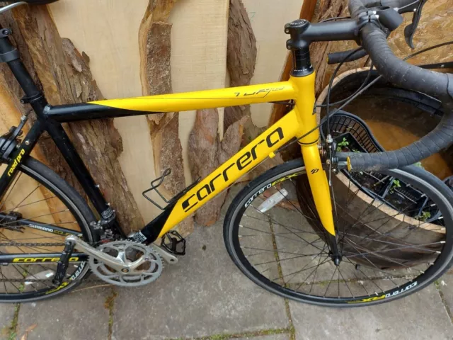 CARRERA PRO ROAD Racing Bike Tdf Ltd Yelow Black Slightly Used