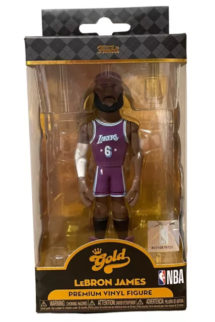 La Lakers NBA Funko Gold 5 inch Vinyl Figure LeBron James Chase