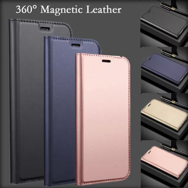 For Huawei Mate 30 P20 Lite Magnetic Leather Flip Card Wallet Stand Cover Case