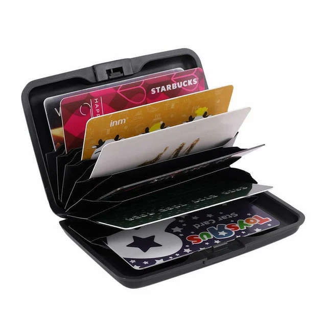 Credit Card ID Case Holder Wallet Security Rfid Aluminum Slim Pocket Blocking