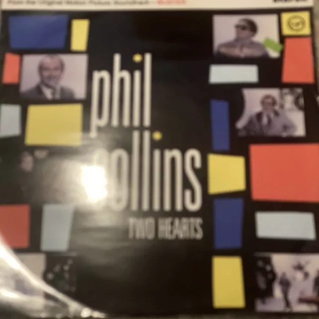 Phil Collins - Two Hearts 1988 -  7" Vinyl 45 RPM Record